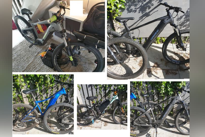 Suspected stolen bikes seized by Merseyside Police