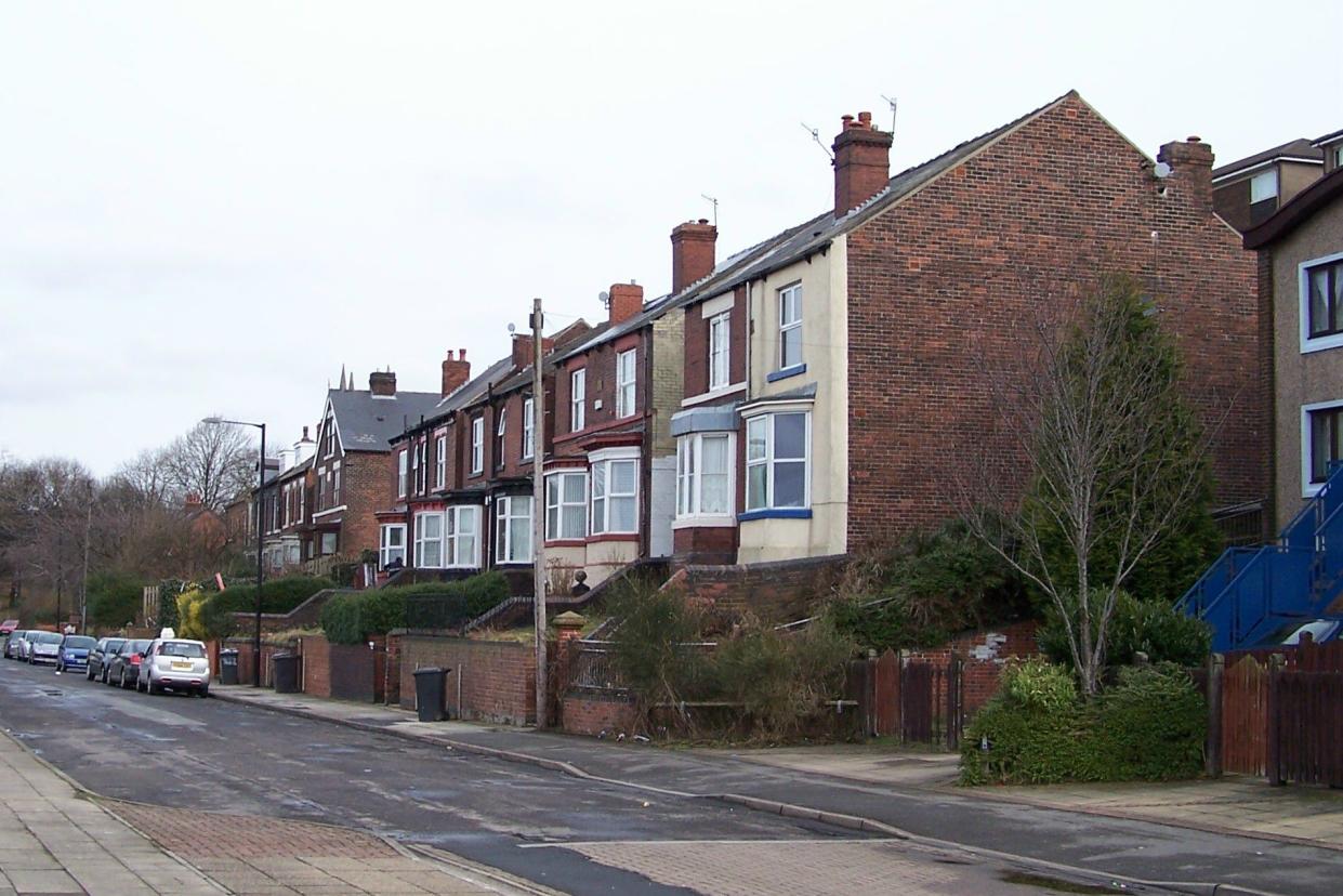 UK terraced houses