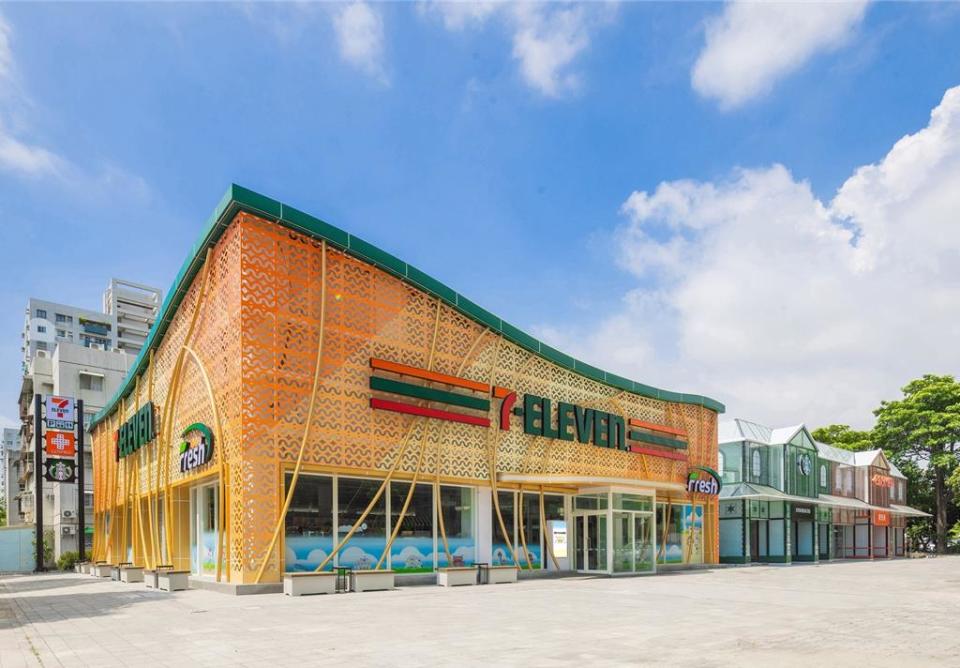 統一台灣7-ELEVEN第7000店落腳台南首府店。圖／7-ELEVEN提供