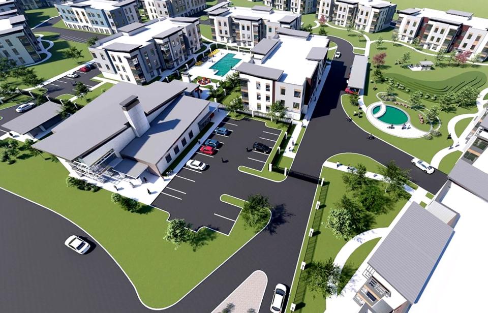 Gardner Tanenbaum plans a 444-unit apartment complex at its Westgate Park mixed-use development northeast of Sara Road and W Reno Avenue.