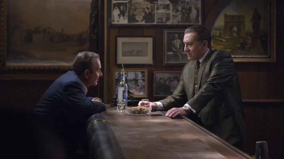 Joe Pesci and Robert De Niro star in gangster drama 'The Irishman'. 
