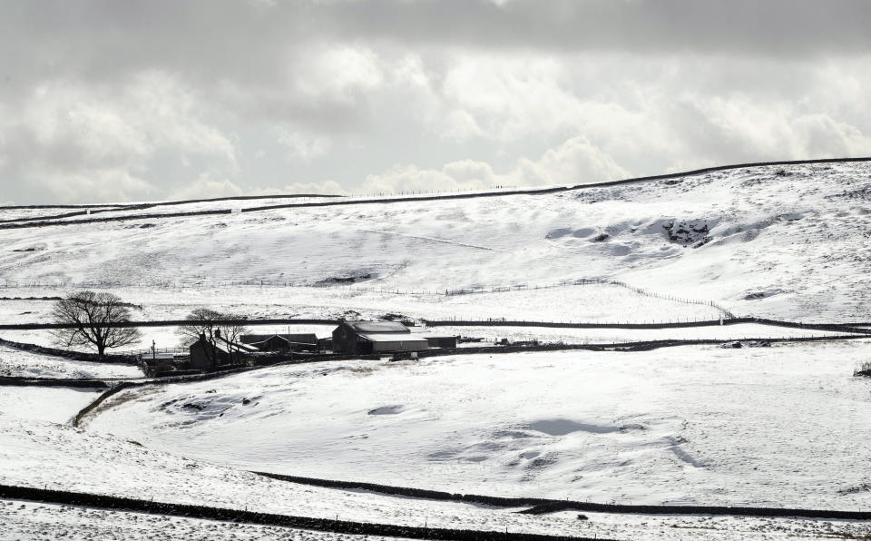 Forecasters have said any snow on election week is likely to be confined to the hills and mountains (PA)