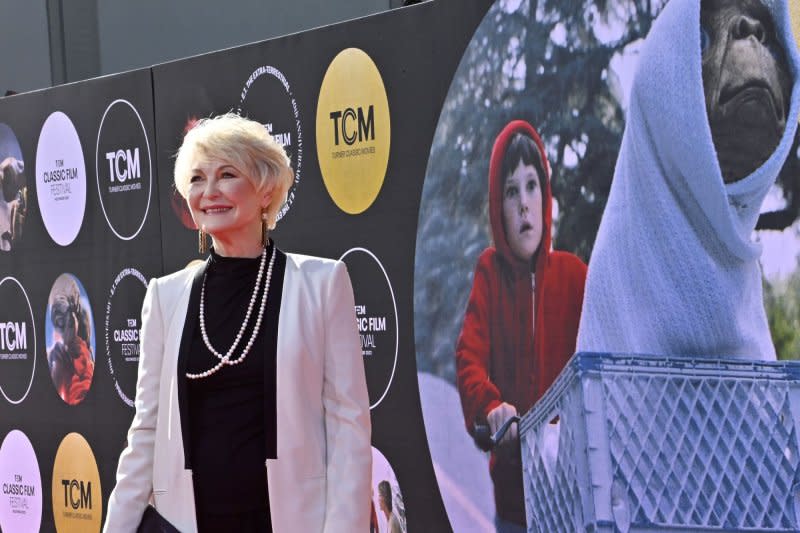 Dee Wallace attended the TCM Film Festival for the 40th anniversary screening of "E.T." File Photo by Jim Ruymen/UPI