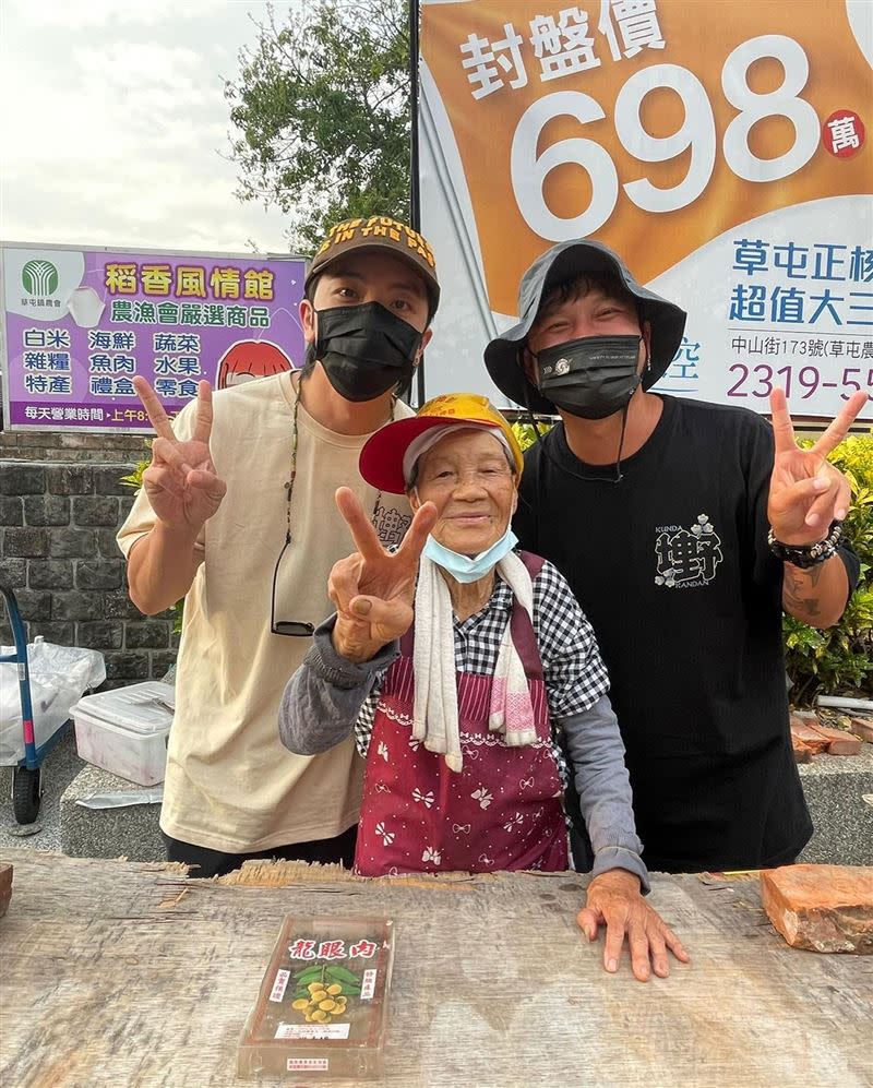 坤達與KID上月同去登山，重新走過與小鬼當時一起走的路。（圖／翻攝自坤達臉書）