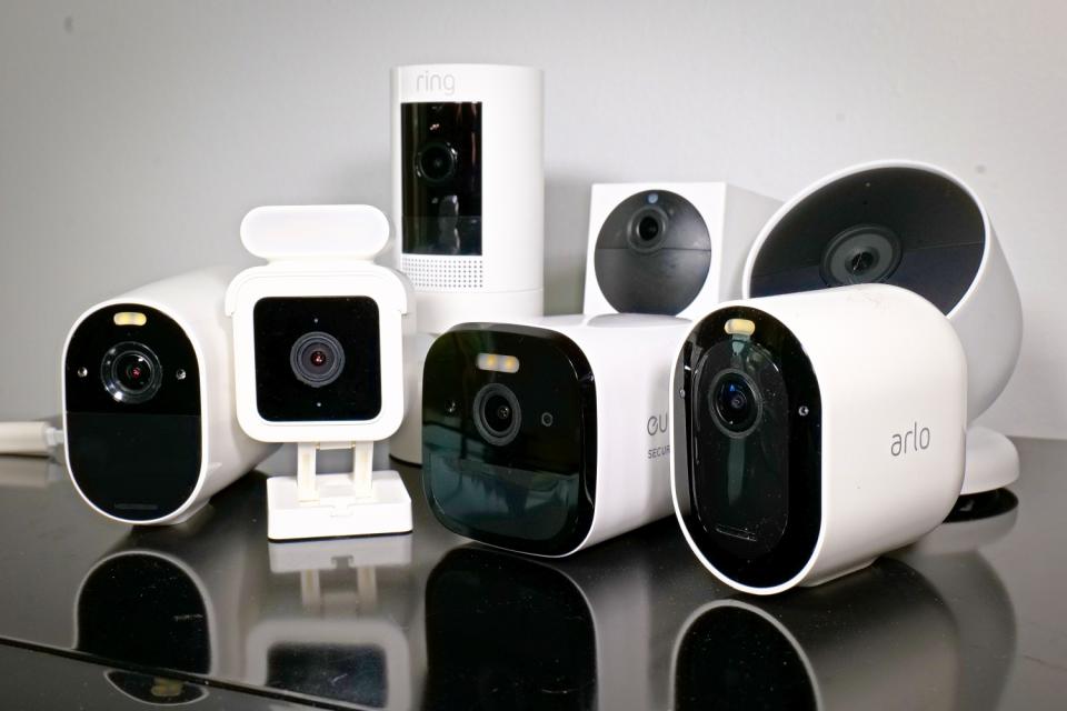 a collection of the best outdoor security cameras