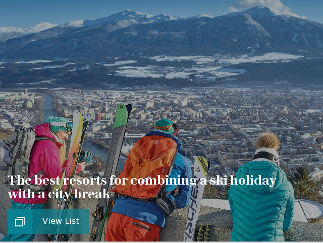 The best ski resorts for a city break