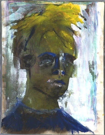 ‘DHeadVII,’ self-portrait, 1995
