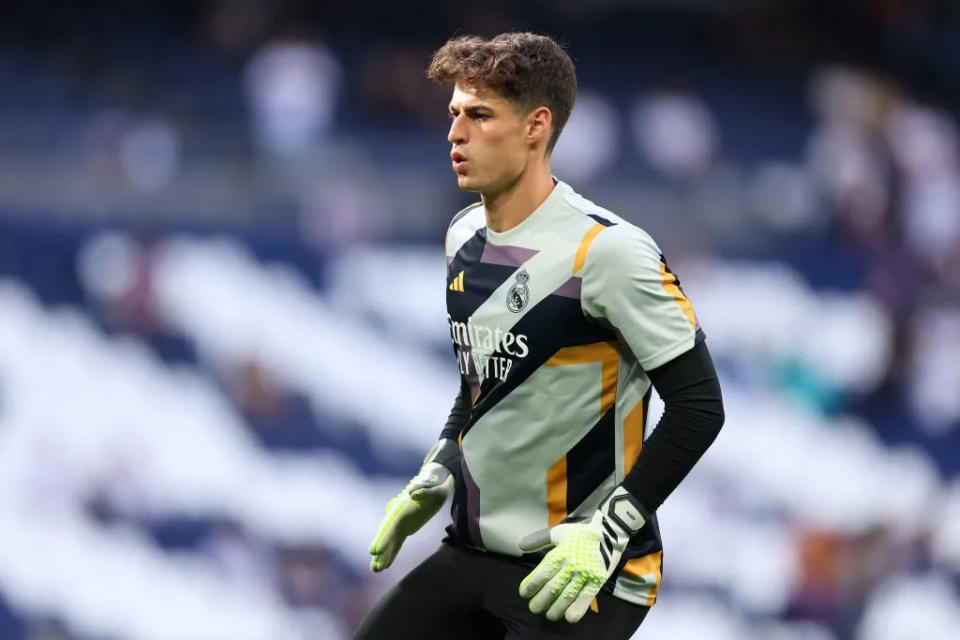 <em>Kepa Arrizabalaga is willing to wait for an offer from Real Madrid. (Photo by Florencia Tan Jun/Getty Images)</em>