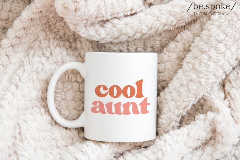 'Cool Aunt' Mug