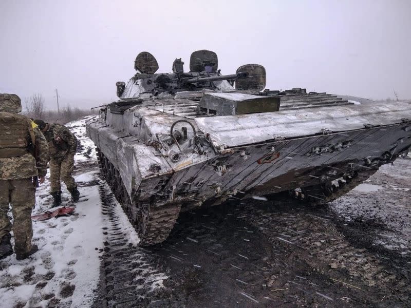 ▲俄羅斯入侵烏克蘭受挫，戰事陷入膠著。（圖／烏克蘭國防部臉書）