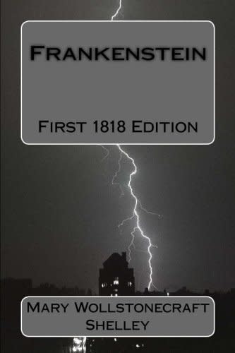 7) 
 Frankenstein by Mary Shelley
