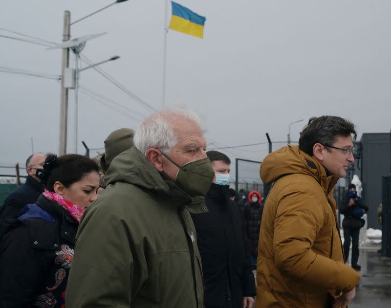 EU's foreign policy chief Josep Borrell visits Luhansk Region