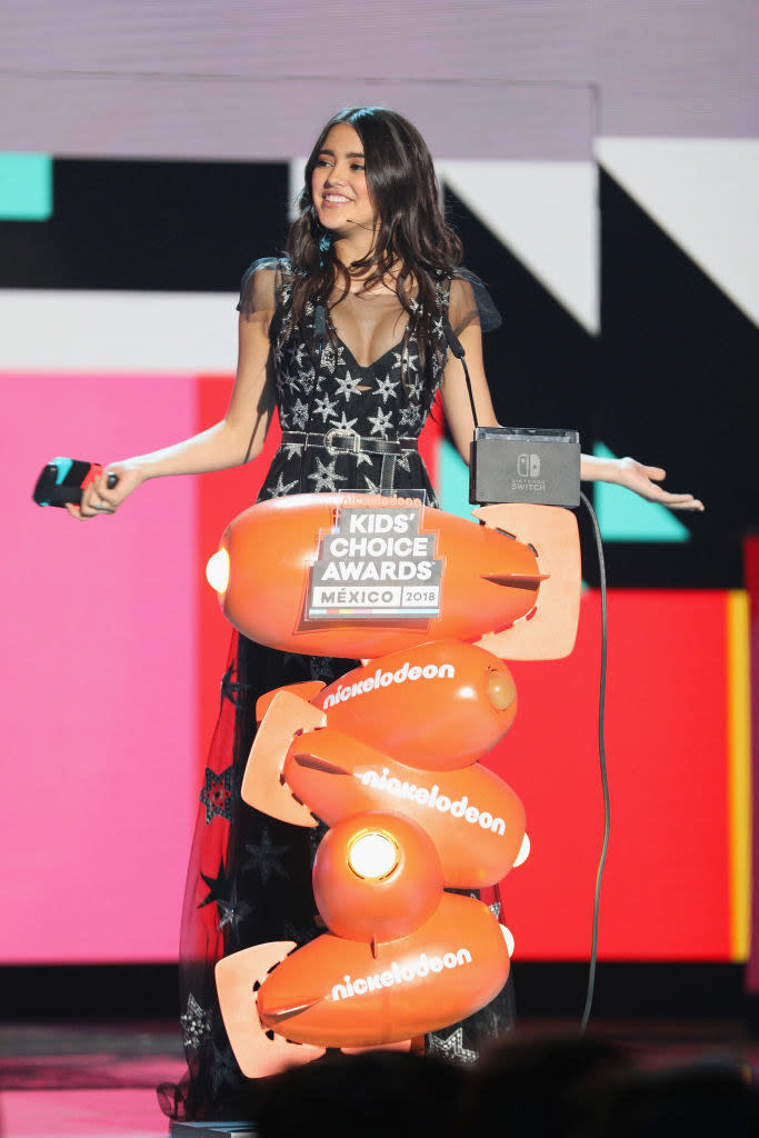 Maia at the 2018 Kids' Choice Awards in Mexico