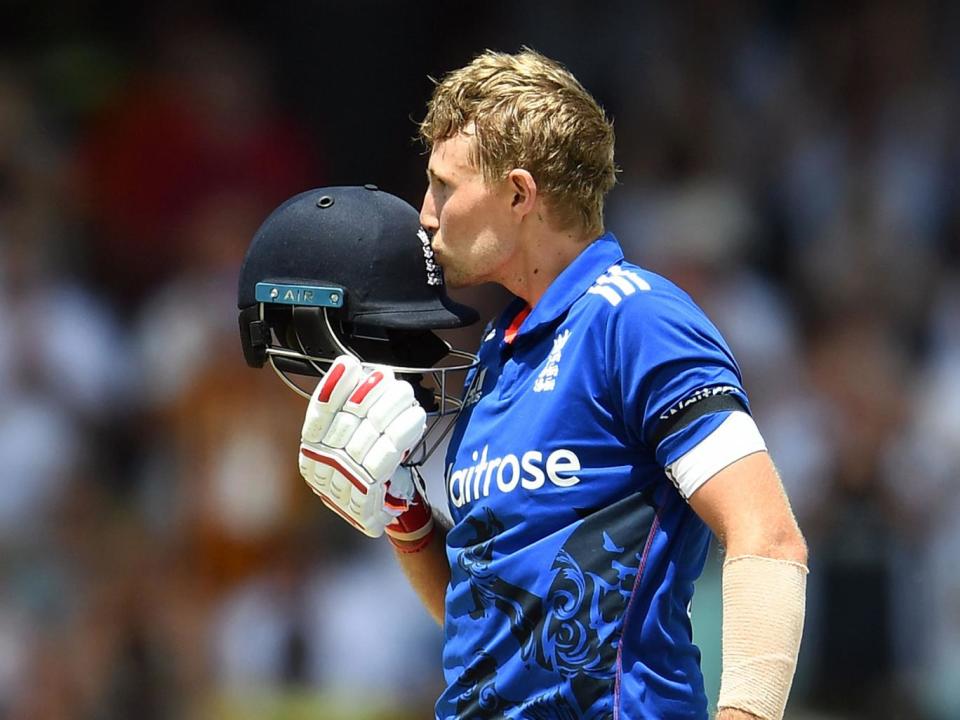 Joe Root and Hales put on a record total of 192 for the second wicket (Getty)