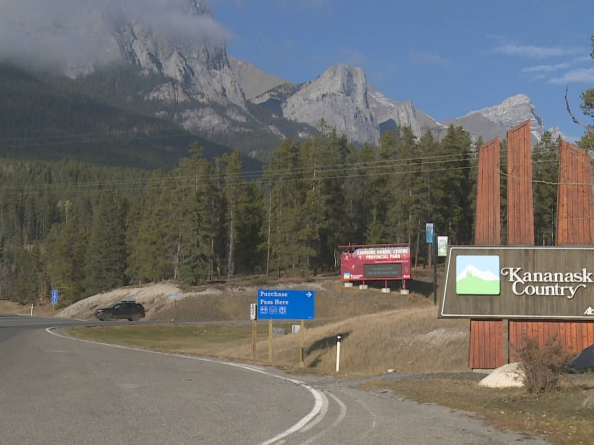 Vehicle traffic in Kananaskis is typically focused on visitation and recreation.  (Helen Pike/CBC - image credit)