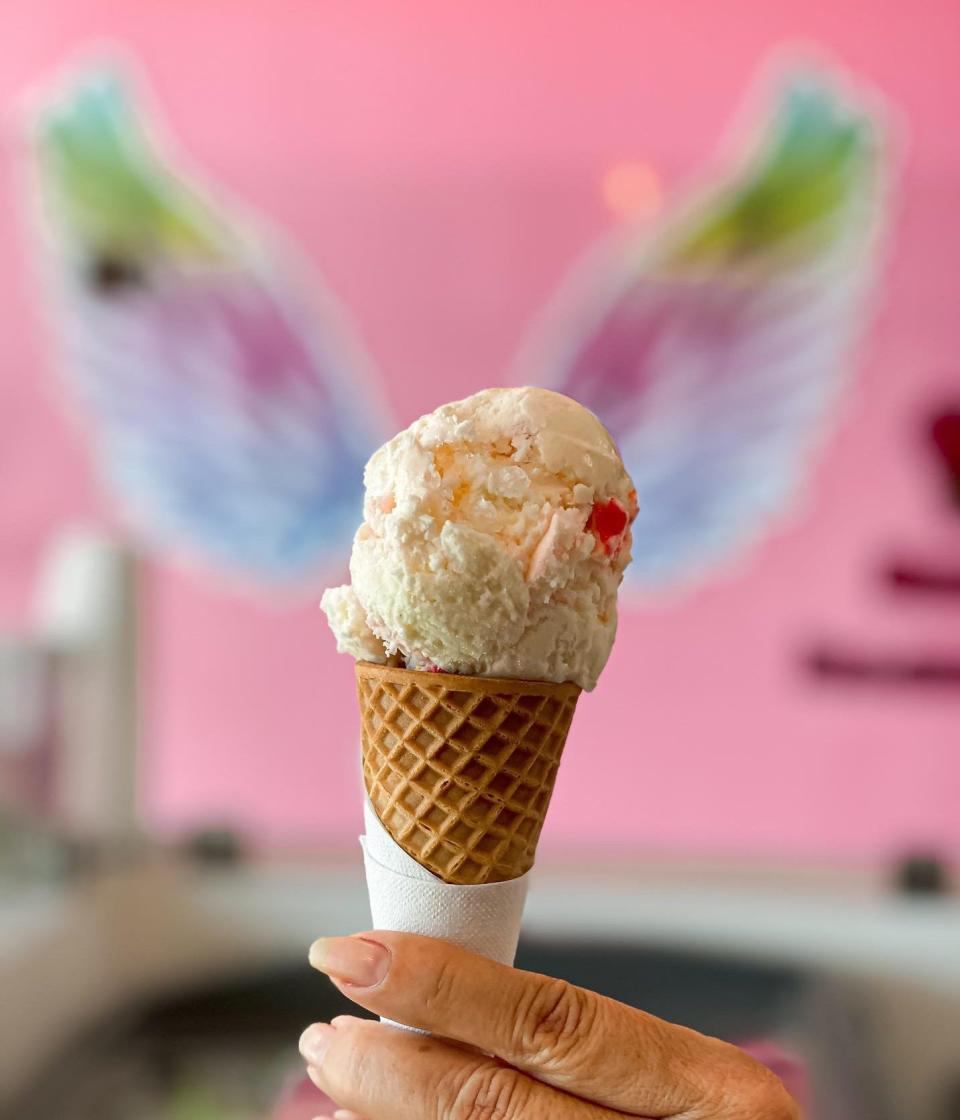 Rosa Ice Cream in Jupiter makes its small-batch frozen treats with all-natural ingredients.