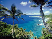 Einen paradiesischen Anblick bieten auch die Strände von Amerikanisch-Samoa. Ob der Inselstaat in Zukunft die Touristenzahl von 2016 (20.000) toppen kann? (Bild-Copyright: ddp Images)