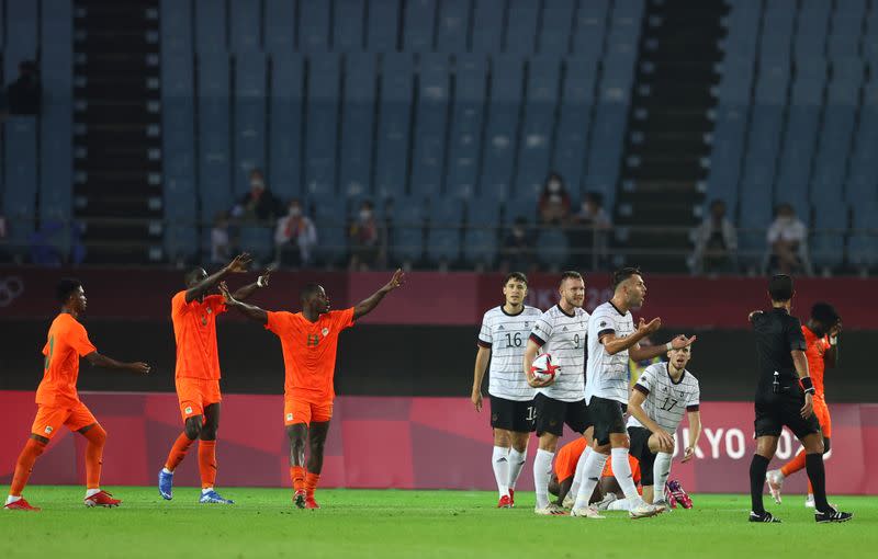 Soccer Football - Men - Group D - Germany v Ivory Coast