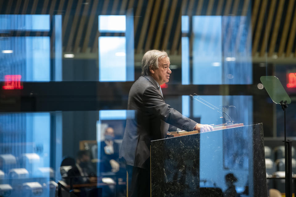 Image: Secretary-General Antonio Guterres (U.N. / Getty Images)