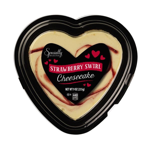 Specially Selected Heart Shaped Cheesecake