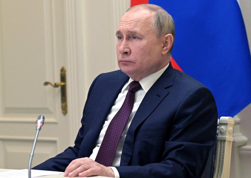 Putin has moved his nuclear deterrent forces to high alert (Sputnik/AFP via Getty Images)