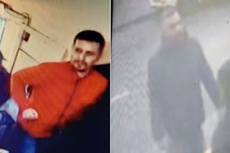 Row between football fans at Airdrie bar sparks search for man wearing ...
