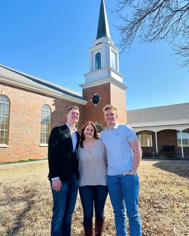 Pioneer Woman Ree Drummond Spends Mother's Day with Sons Todd and