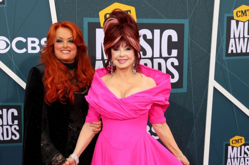 Wynonna Judd (L) and Naomi Judd attend the CMT Music Awards in 2022. File Photo by John Sommers II/UPI