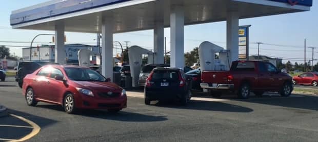 After a brief dip last week, gas prices are up again, for the fourth time in five weeks. (Jeremy Eaton/CBC - image credit)