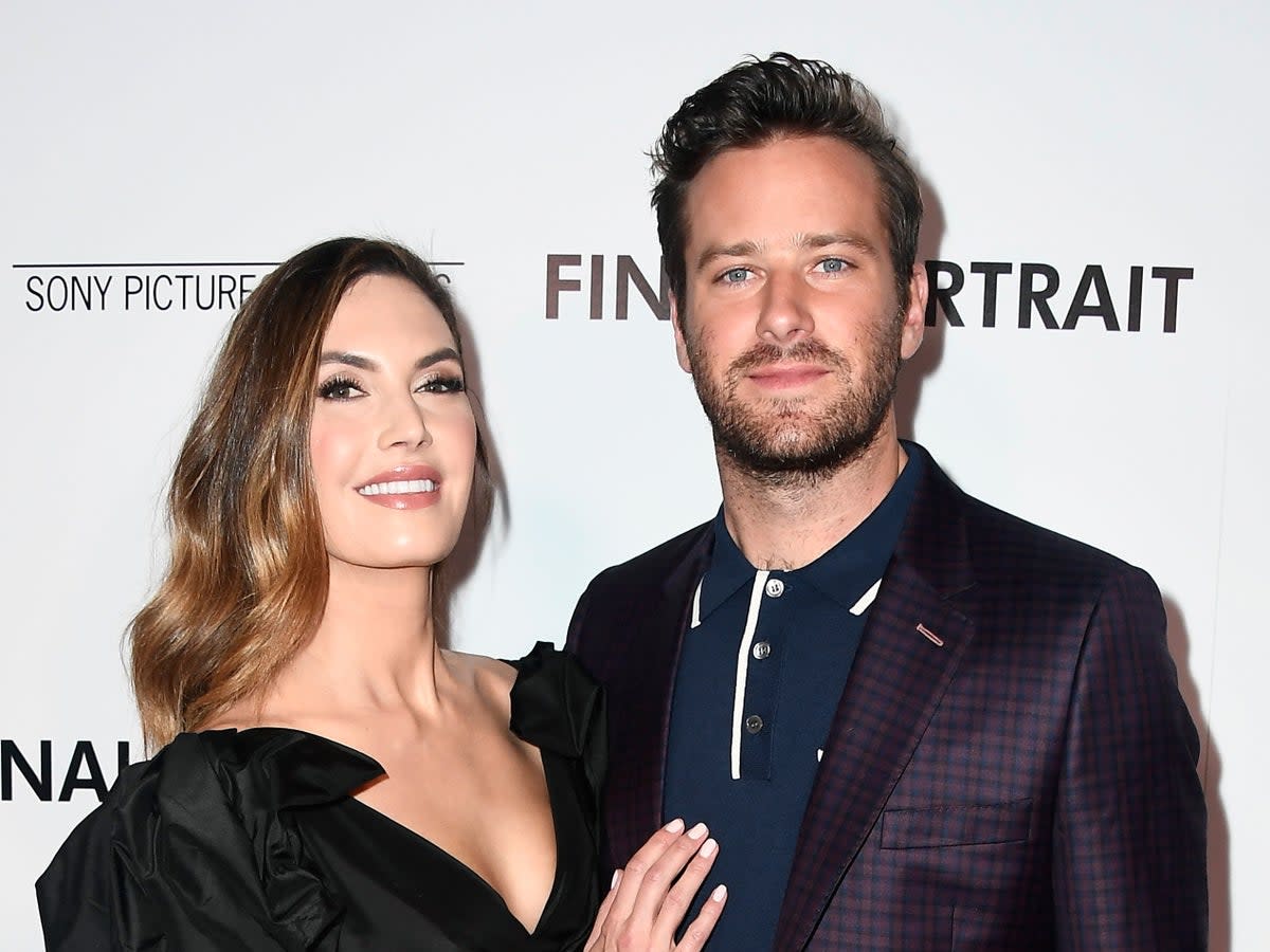 Elizabeth Chambers and Armie Hammer (Getty Images)
