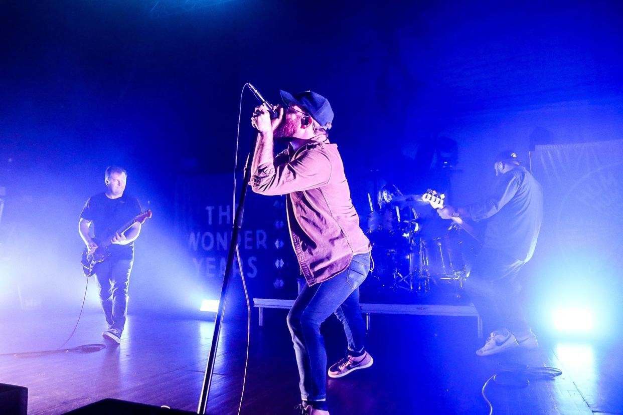 The Wonder Years delivered a fevered mix of new and old songs to an appreciative crowd at the Palladium.