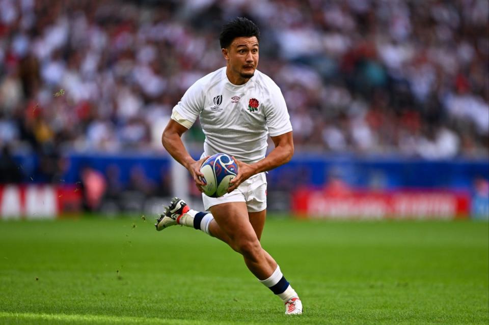 Marcus Smith will start at full-back for England’s quarter-final against Fiji  (Getty Images)