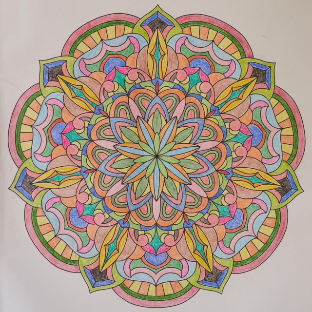 Mini Coloring Book Daily Mandalas for Relaxation, Stress Relief, Classroom,  Travel, Work, Adult Coloring, Kids Coloring 