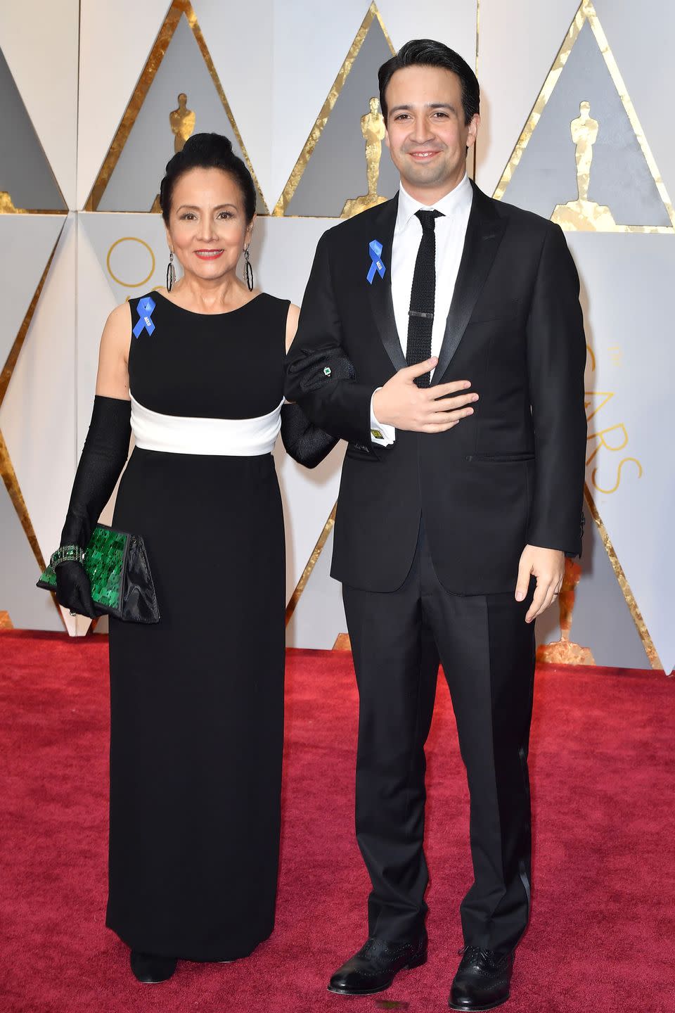 Lin-Manuel Miranda and Luz Towns-Miranda