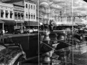 <p>Mannequins in a store window in downtown Selma, Ala., where many storefronts are empty. (Photo: Holly Bailey/Yahoo News) </p>