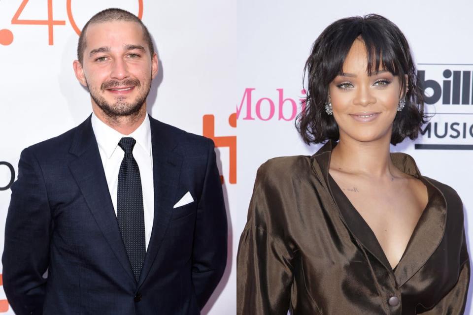 Shia LaBeouf und Rihanna 