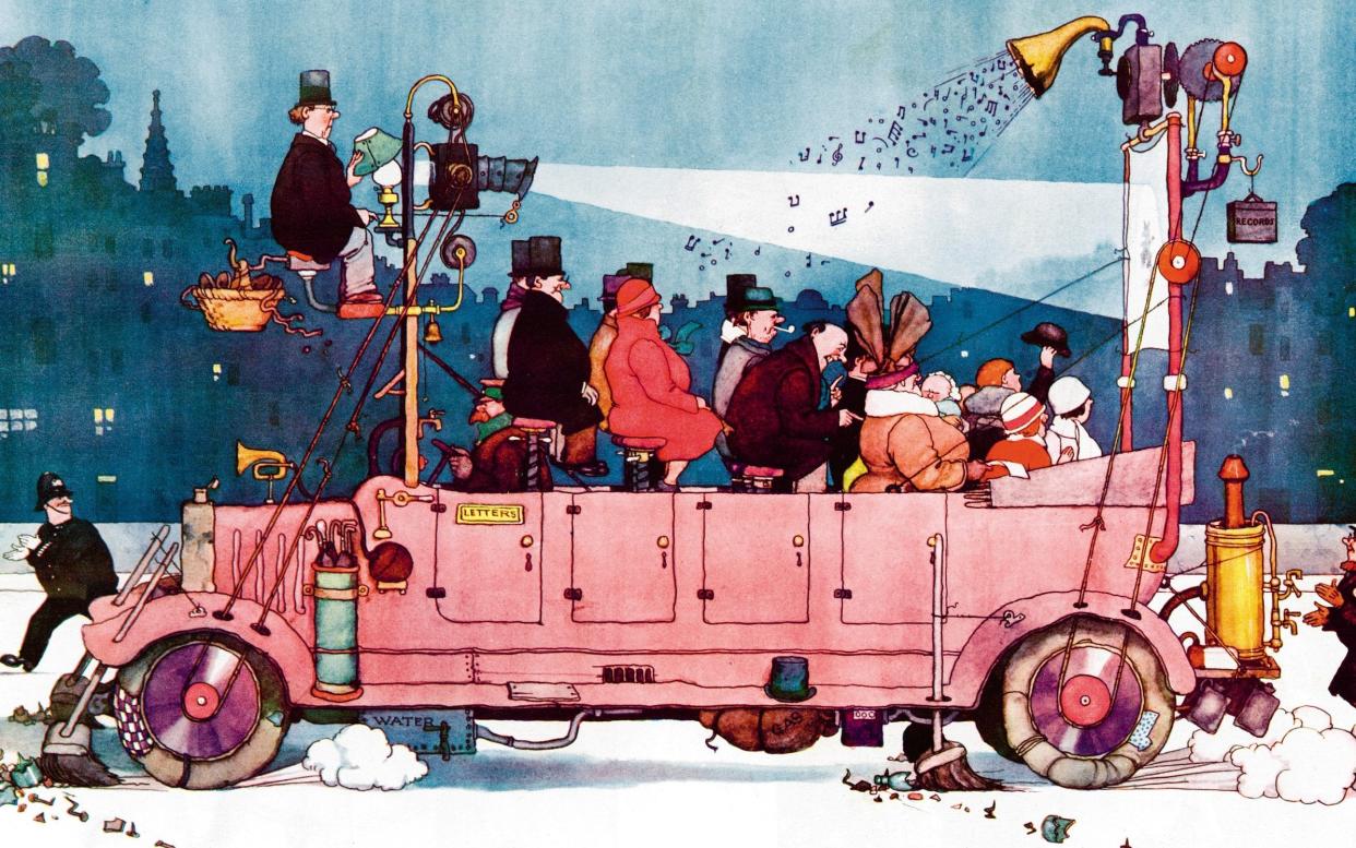 Heath Robinson's machines were fantastically complicated, but at least you could just about understand how they worked. What about AI? - William Heath Robinson