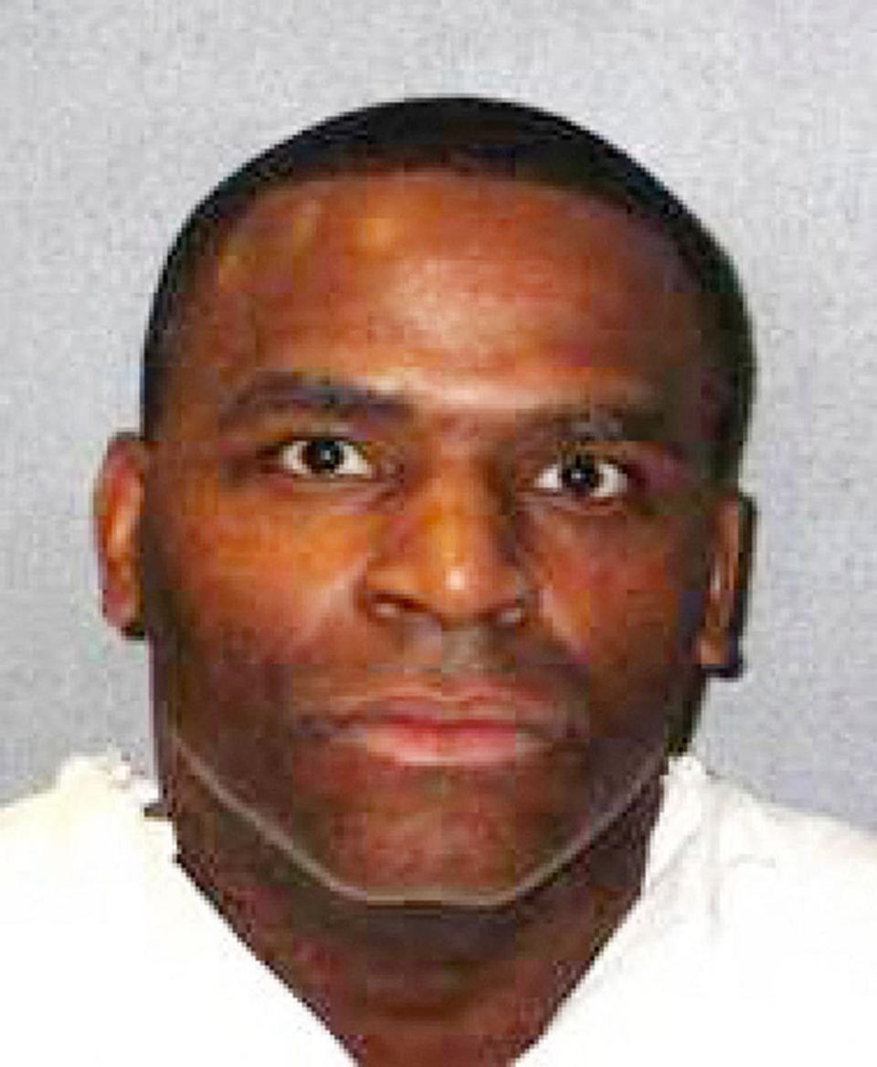 The state of Texas executed Quintin Jones on Wednesday evening. (Texas Department of Criminal Justice via AFP - Getty Images)