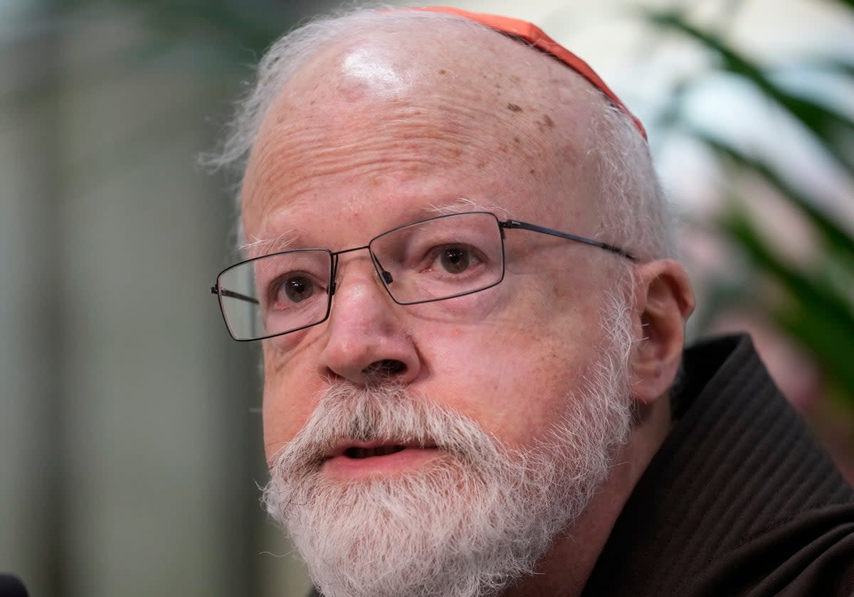 Boston Cardinal Seán Patrick O'Malley, head of the Pontifical Commission for the Protection of Minors (Copyright 2022 The Associated Press. All rights reserved.)