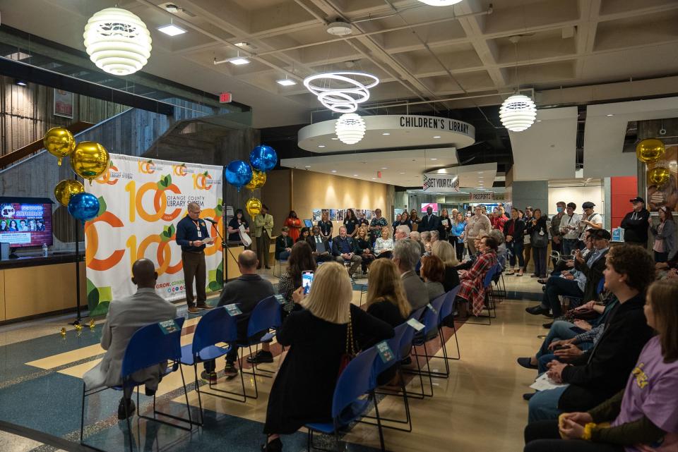 The Orange County Public Library System is honoring 100 years of service to the community with various activities and memorabilia throughout 2023.