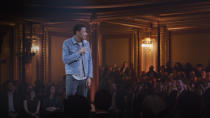 <p> The 2017 stand-up special, <em>Jerrod Carmichael: 8</em>, the comedian&#x2019;s second HBO performance, doesn&#x2019;t necessarily welcome the audience into the comedian&#x2019;s closet to pick through the skeletons like his 2022 follow-up, but this exceptional one-hour routine has that same charm and vulnerability. Over the course of the special, Carmichael takes to the stage to discuss everything from climate change to the complexities of being a young black man in the 21st Century. </p> <p> Also directed by Bo Burnham, <em>Jerrod Carmichael: 8</em> has a unique feel to it that really sets it apart from a lot of the stand-up specials that have flooded streaming services in recent years, and really plays into the performer&#x2019;s distinct style and mannerisms quite well. </p>