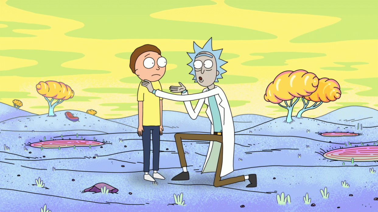  Rick and Morty on Rick and Morty. 