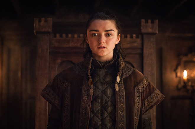 Maisie Williams in Game of Thrones | Helen Sloan/courtesy of HBO.