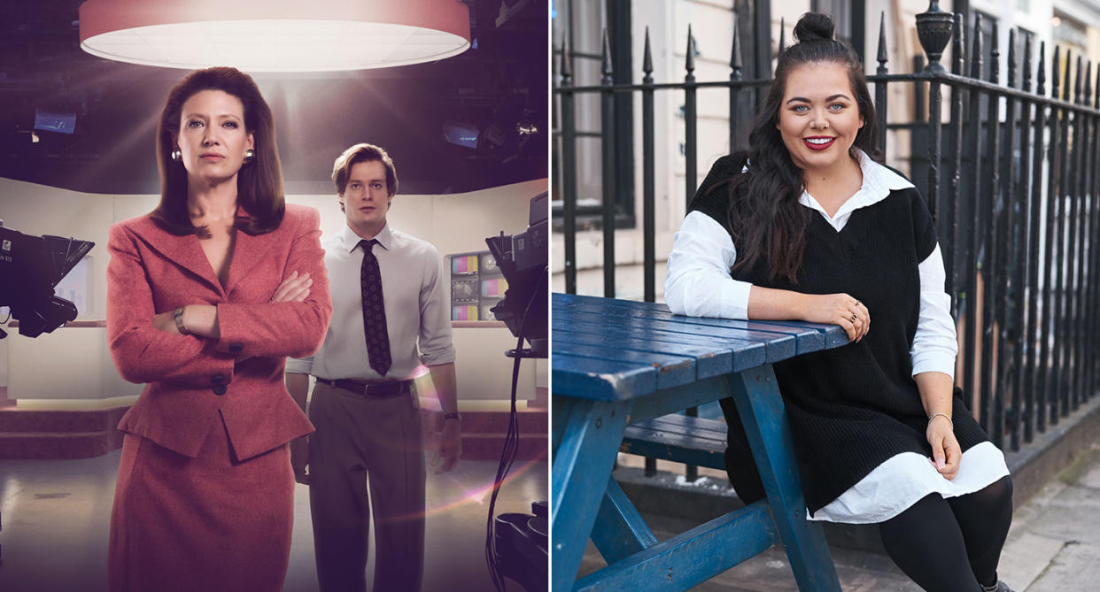 The Newsreader and Britain's Tourette's Mystery: Scarlett Moffatt Investigates are in this week's highlights. (BBC/Channel 4)