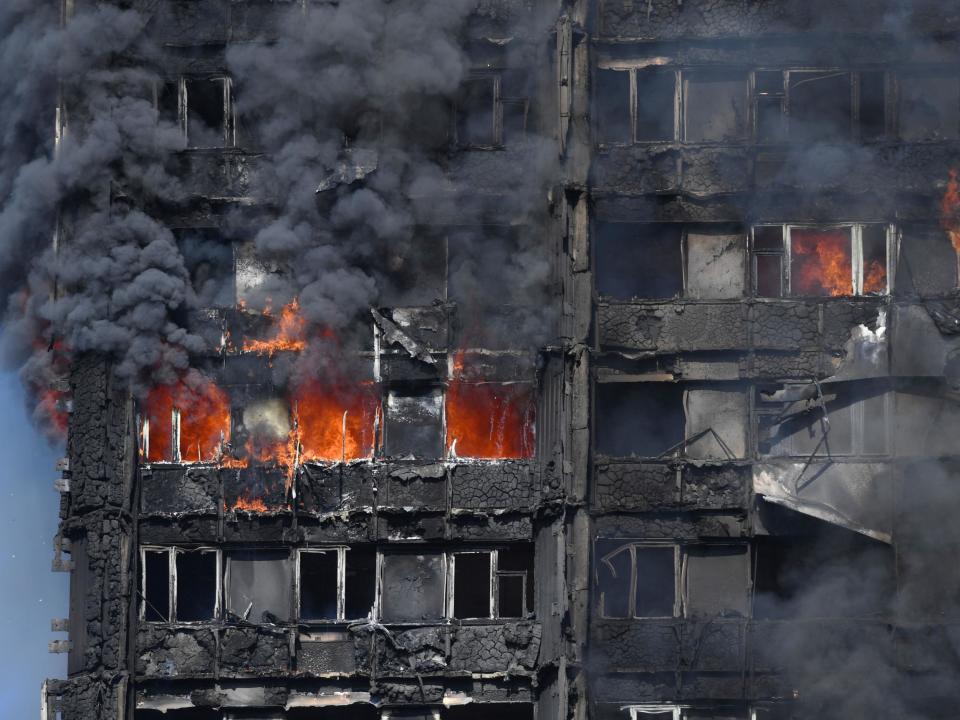 Many Grenfell victims have been staying in bed and breakfast hotels for the entire six-month period since the fire: PA