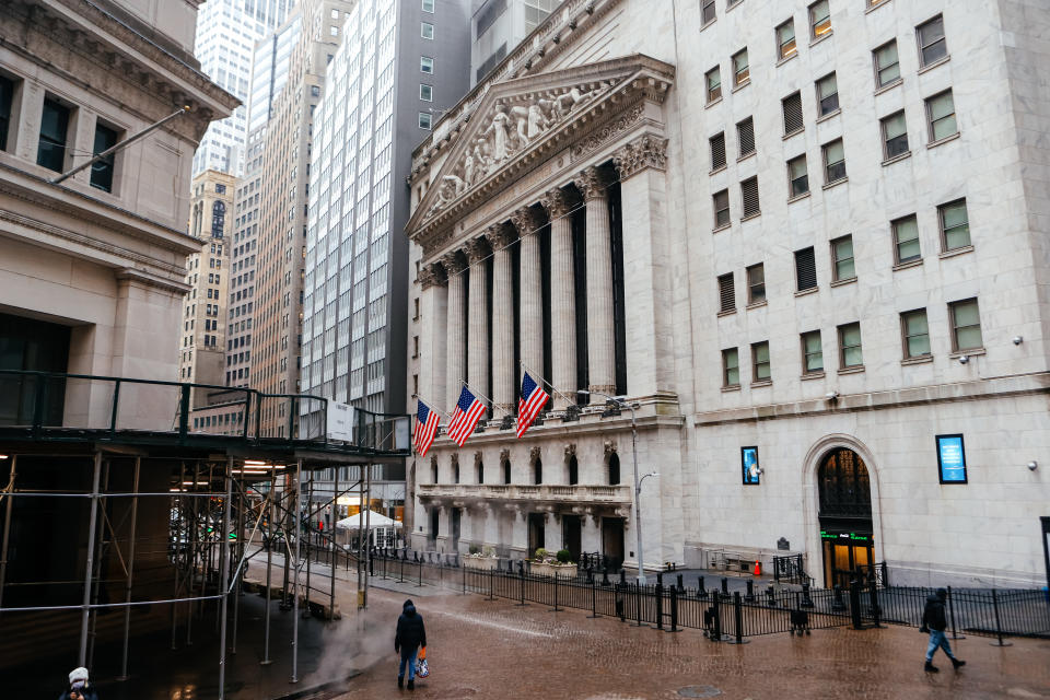 New York Stock Exchange. Manhattan, New York City.