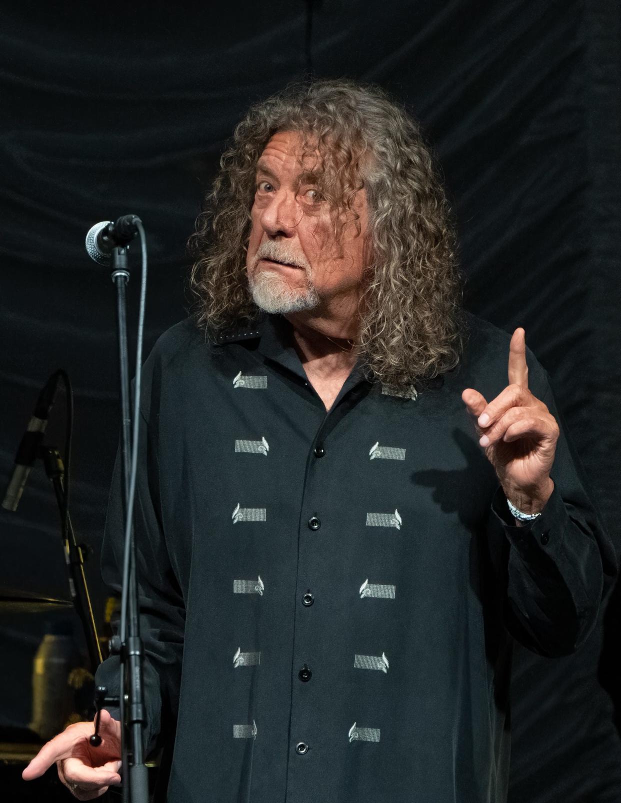 Robert Plant and Alison Krauss perform on their Raising the Roof Tour at the Louisville Palace on May 2, 2023.  Doors open at 7 p.m.