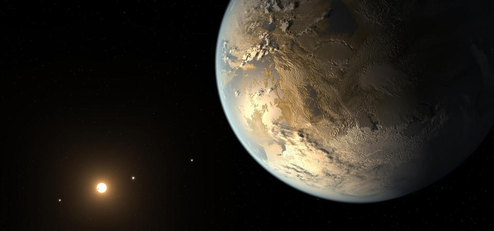 Might aliens be ‘stuck’ on their home planets? (Picture NASA)