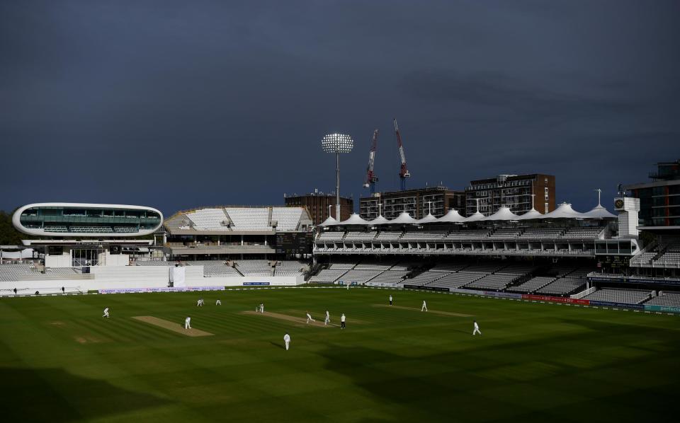 Weather conditions still hampered play on Thursday. (Getty Images)