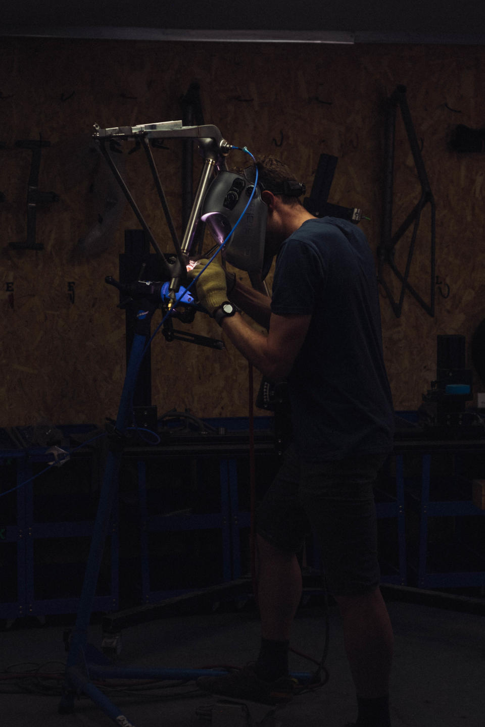 Inside the Sturdy Cycles workshop